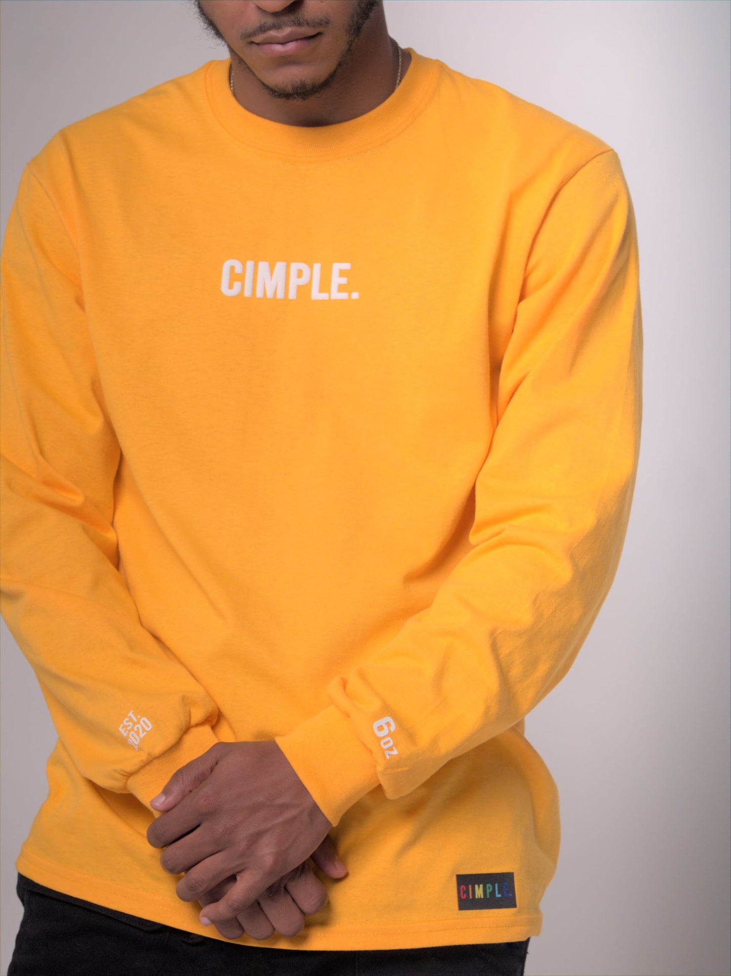 6 oz. Gold Long Sleeve