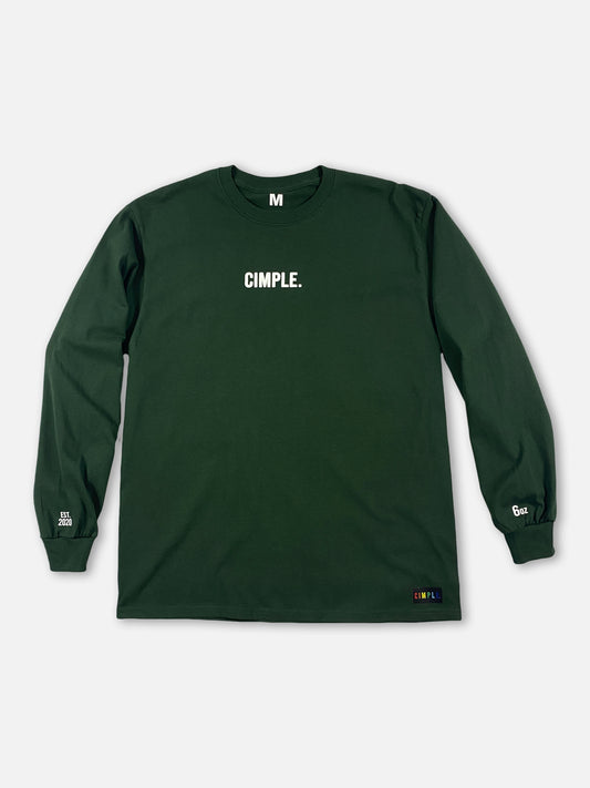 6oz. Forest Green Long Sleeve